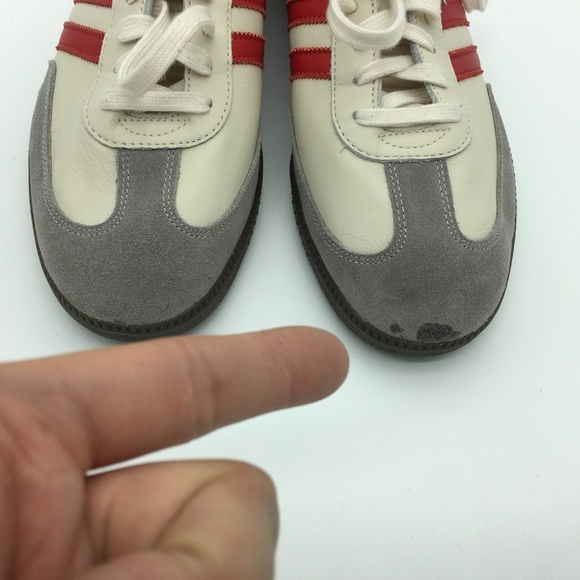 Adidas Mens White Samba 12 A94:x02362 - Picture 2 of 8